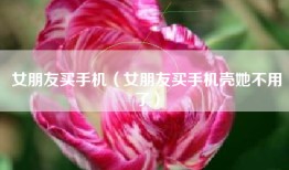 女朋友买手机（女朋友买手机壳她不用了）