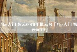 Vlog入门 智云OOTH手机云台「Vlog入门 智云OOTH」